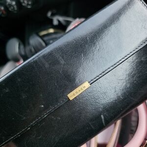 Coach Black Leather Wallet